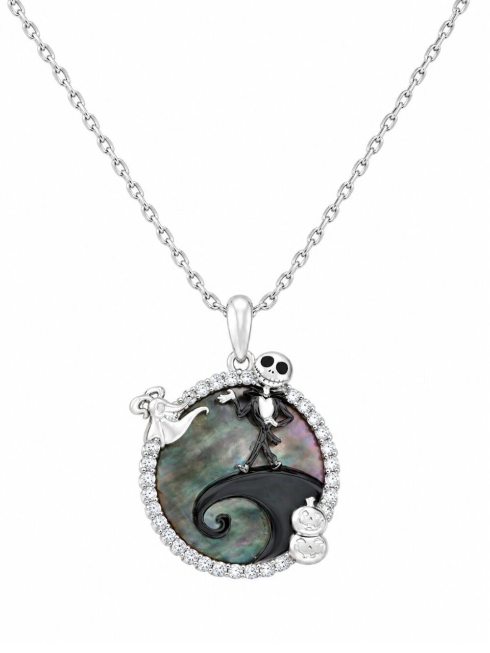 Disney Nightmare Before Christmas Jack with Zero Necklace, Charmed Aroma